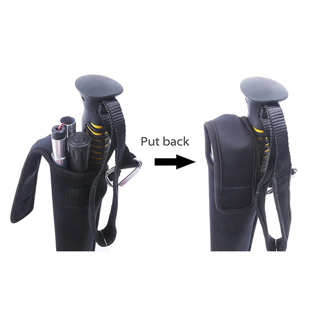 

Hiking Adventures 1.39m Collapsible Fishing Tackle Adjustable Strap Fishing Rod Fishing Easy To Carry Fishing Gear