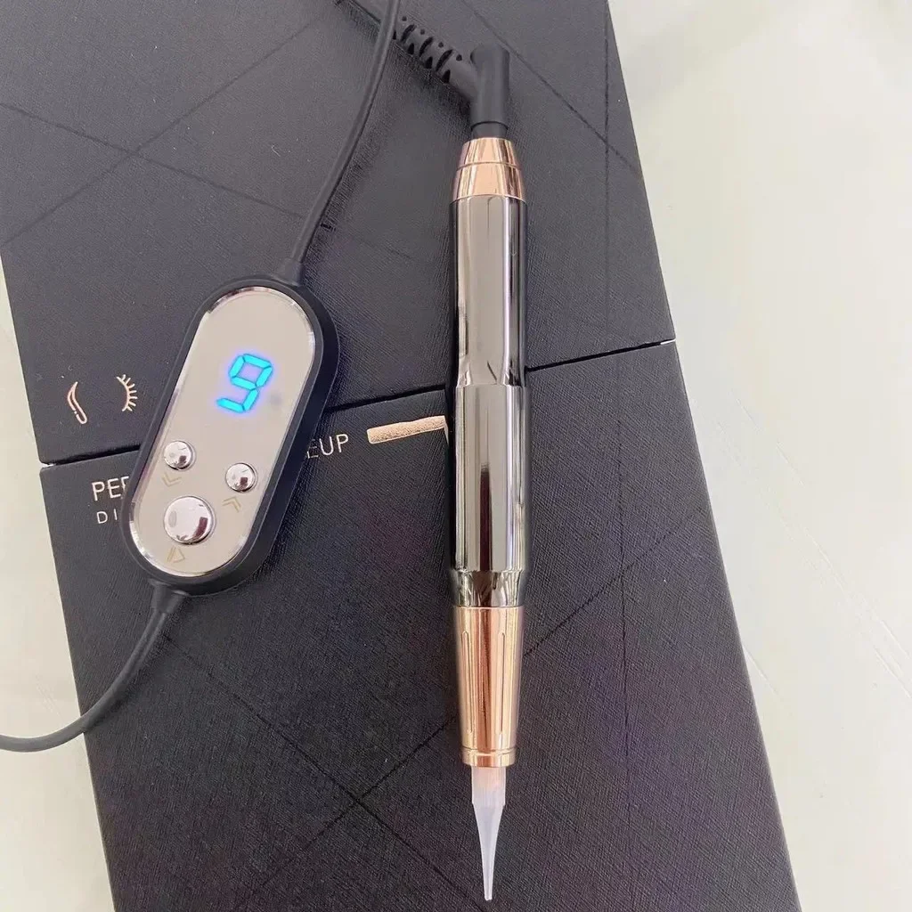 Professional Permanent Makeup Rotary Tattoo Machines Pen Set Eyebrow Lip Microblading Shading PMU ​​​​​​​Tattoo Kit Supplies