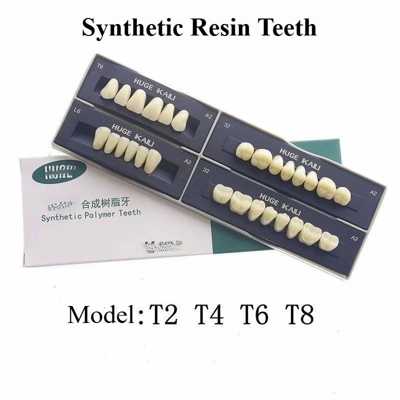 

Dental Supplies HUGE Synthetic Polymer Teeth T2 T4 T6 T8 Full Mouth Denture Denture Oral Cavity Treatment Nursing Material