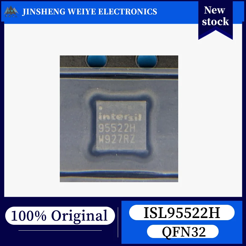 

(10/50 pieces) ISL95522H ISL95522HRZ-T 95522H QFN Battery Charging Management Chip, 100% New, Original, In Stock, Fast Shipping