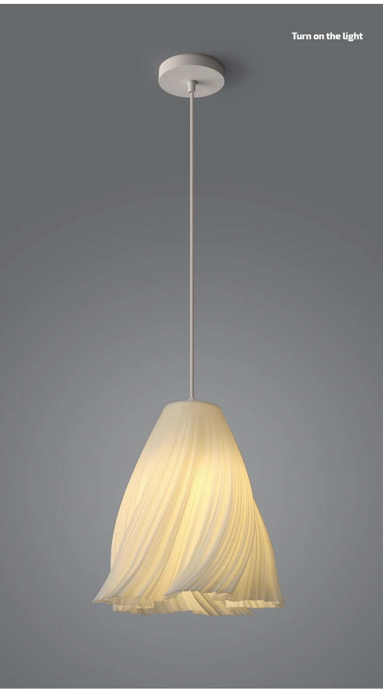 Modern Creative 3D Printing Ceiling Chandelier for living room Bedroom Bedside Restaurant Pendant Lights Dining Table Decor Lamp