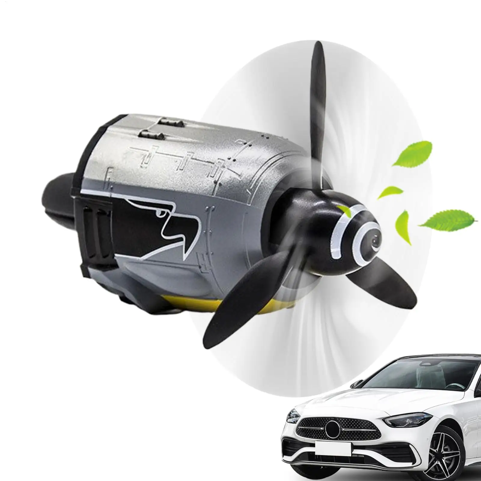 Car Air Freshener Vent Clip Aircraft Shape Aromatherapy Eagle Pattern Car Vent Diffuser Decoration for Kitchen Home Interior