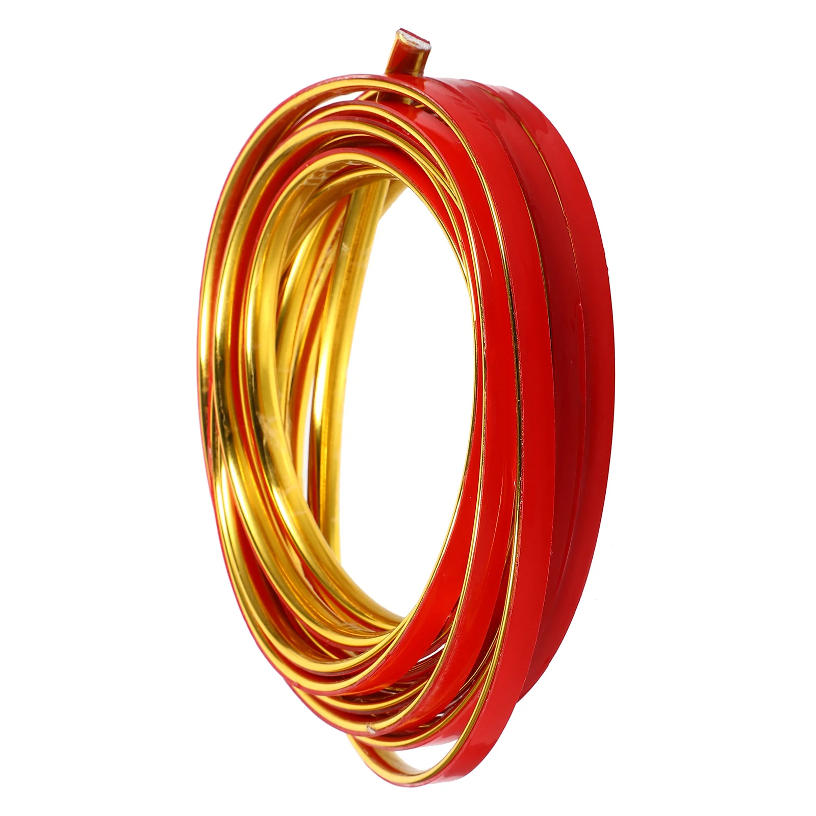 1 لفة مقاوم للماء مرنة بولي كلوريد الفينيل تقليم السد قطاع قشر عصا بلاط حافة جدار الزاوية سقف خزانة حافة صب الشريط #3