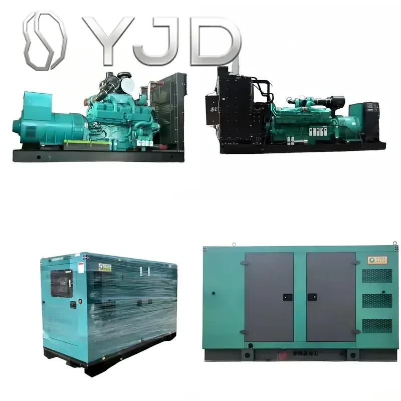 YJD Weifang Hongtai Diesel Generator Set 100kw Water Cooled 24V DC Electric Start 380v Silent Type Open Frame ATS 1800 RPM