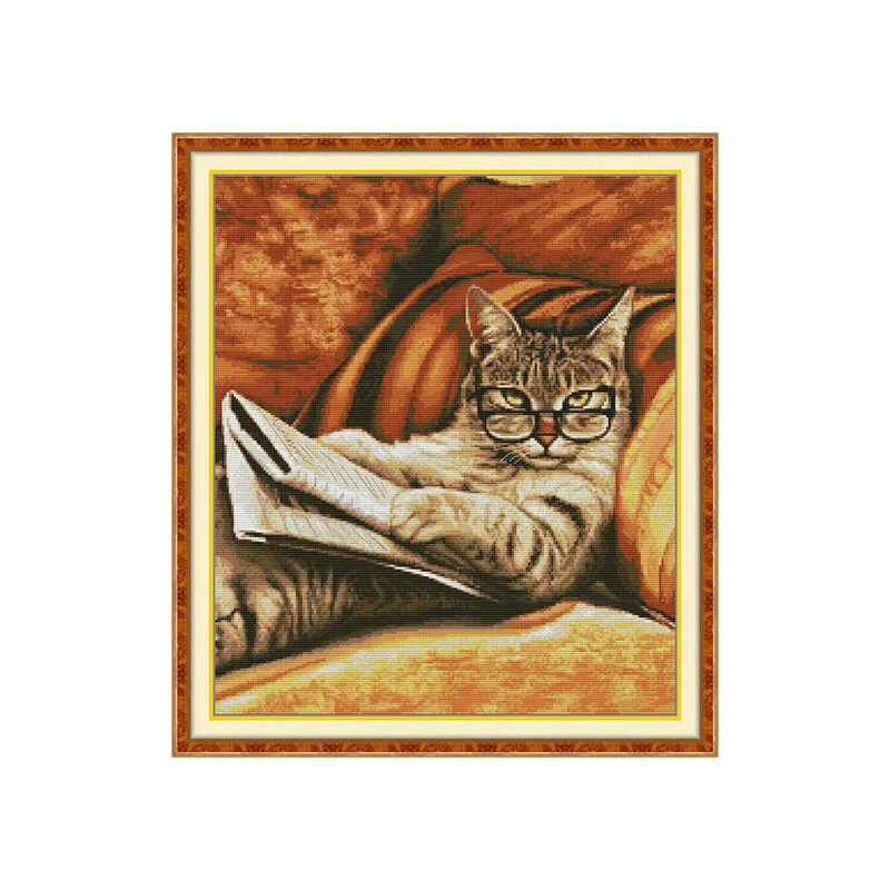 Cross stitch thread embroidery animal series DIY embroidery material package