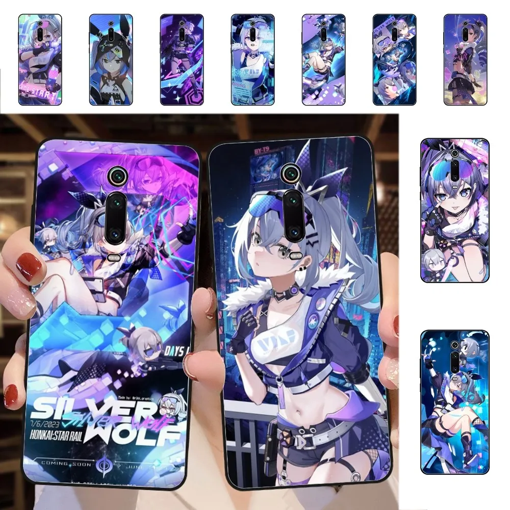 

Honkai Star Rail Game Silver Wolf Phone Case For Redmi 5 6 7 8 9 10 Plus Pro 6 7 8 9 A GO K20 K30 K40 Pro Plus F3 Fundas