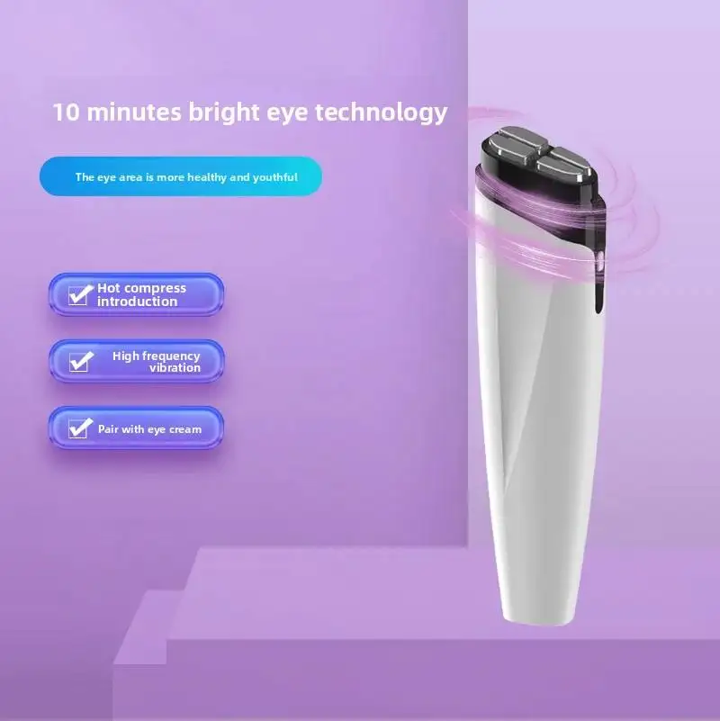 Nieuwe microstroom ooglift massage donkere kringen schoonheidsapparaat thuisgebruik