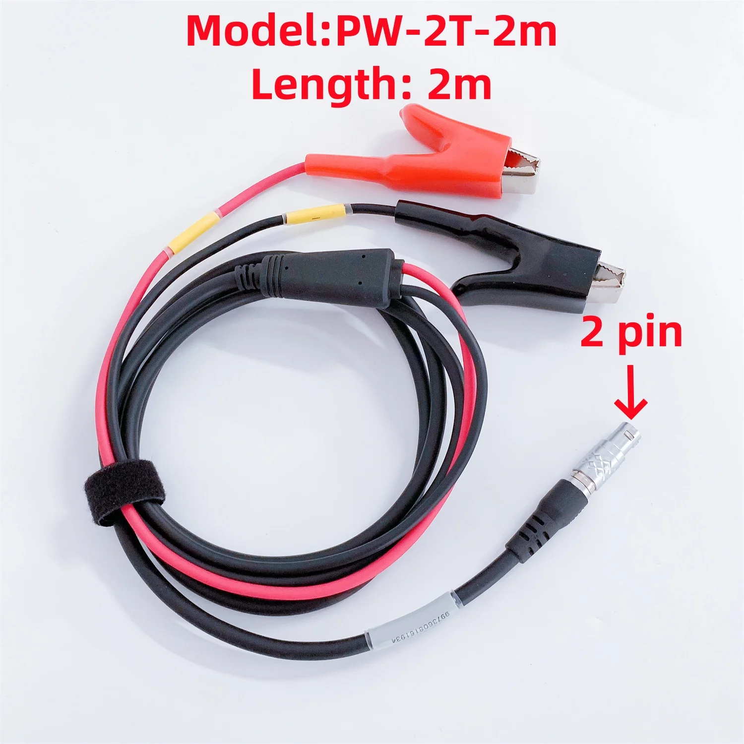 Brand new Power cable Applicable to Hi-Target GNSS RTK  radio 2 pin HDL460 radio powe cable
