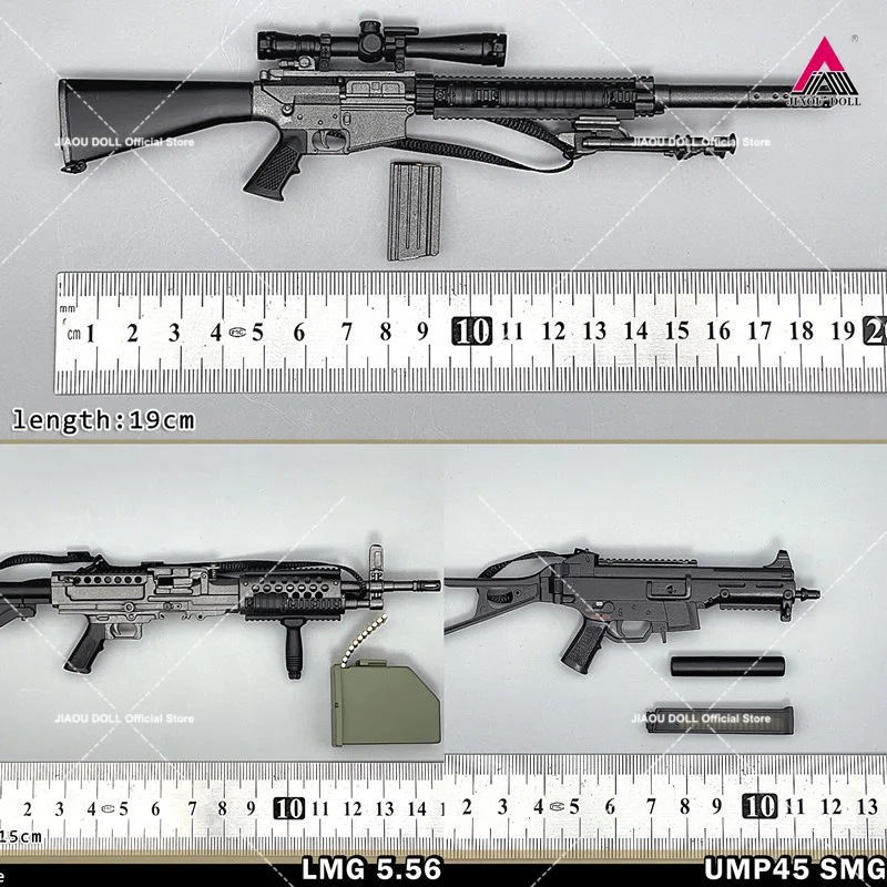 1/6 مقياس بندقية بلاستيكية نموذج الاسترليني SMG M870 G-3 بندقية MK5K حقيبة لويس AMG UZI الجندي اكسسوارات صالح 12 ''عمل الشكل #3