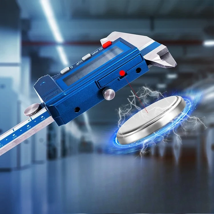 

l # For Dasqua Stainless Steel 0-150mm IP54 Water Proof Digital Caliper 0-6 Inch electronic vernier caliper Measuring Tool