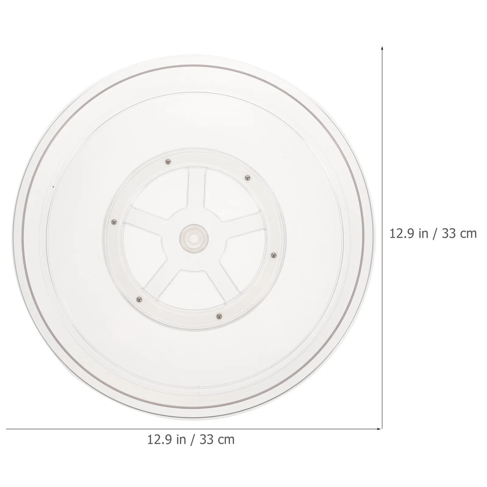 

Condiment Spice Rack Thick Pet Rotating Turntable Organizer For Kitchen Storage Seasoning Bottle Shelf Household Round
