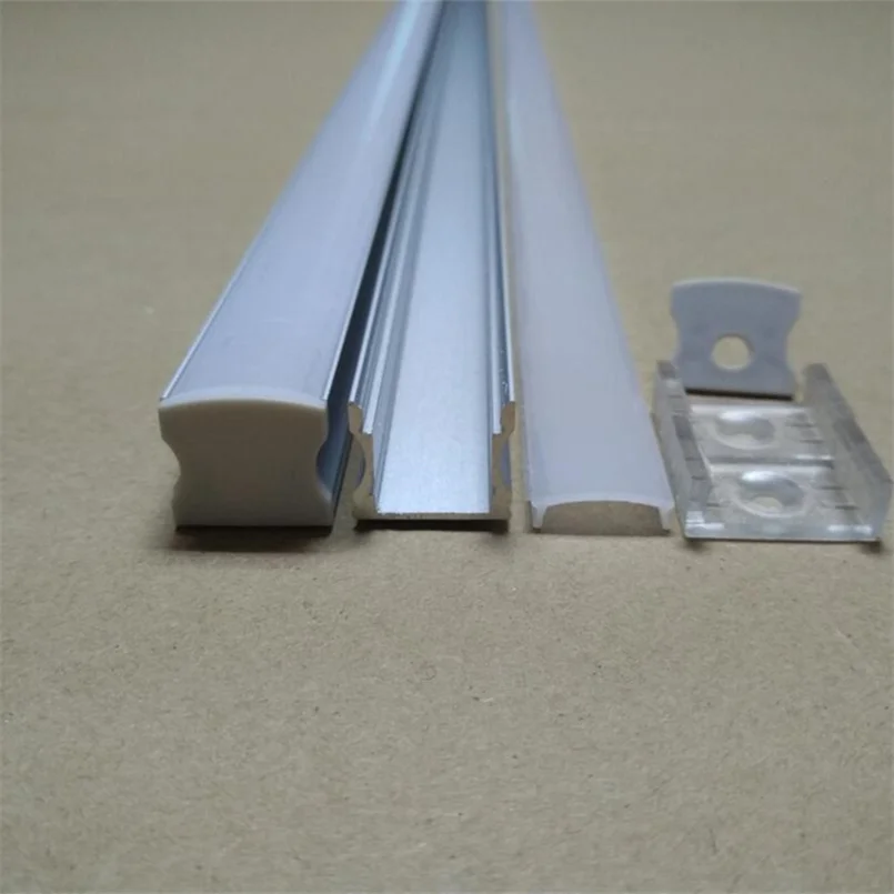 

1m/pcs Modern LED Light Strip Channel Aluminum Alloy Profile for Recessed Ceiling & Wall Decoration Anodized Surface