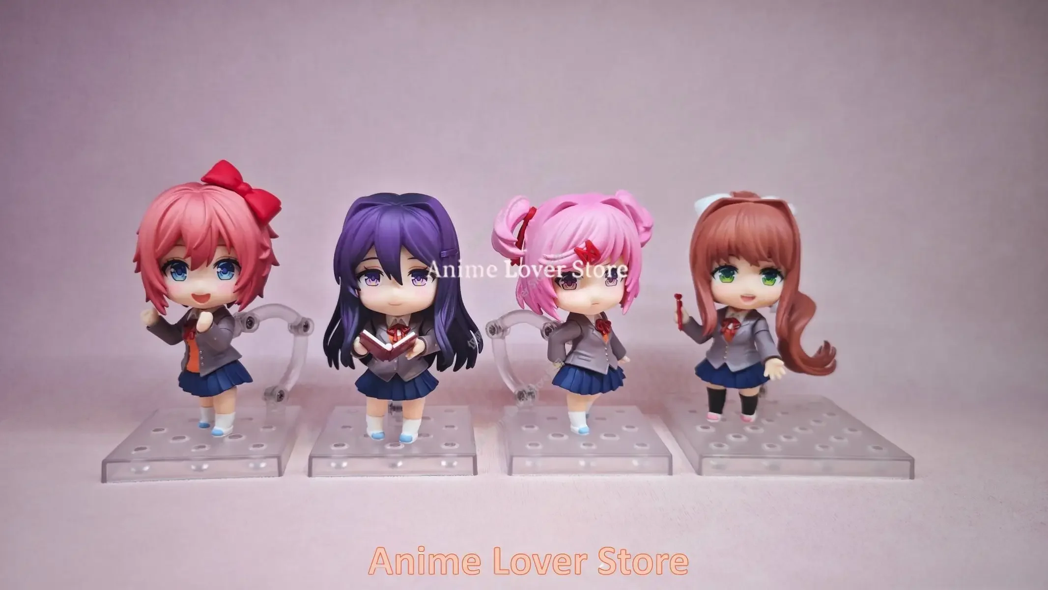نادي الأدب Good Smile Nendoroid Doki Doki! ألعاب شخصيات الرسوم المتحركة GSC يوري مونيكا ناتسوي سايوي