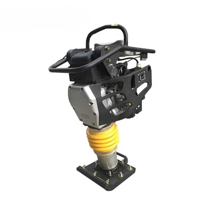

Hand-held impact hammer ground compactor