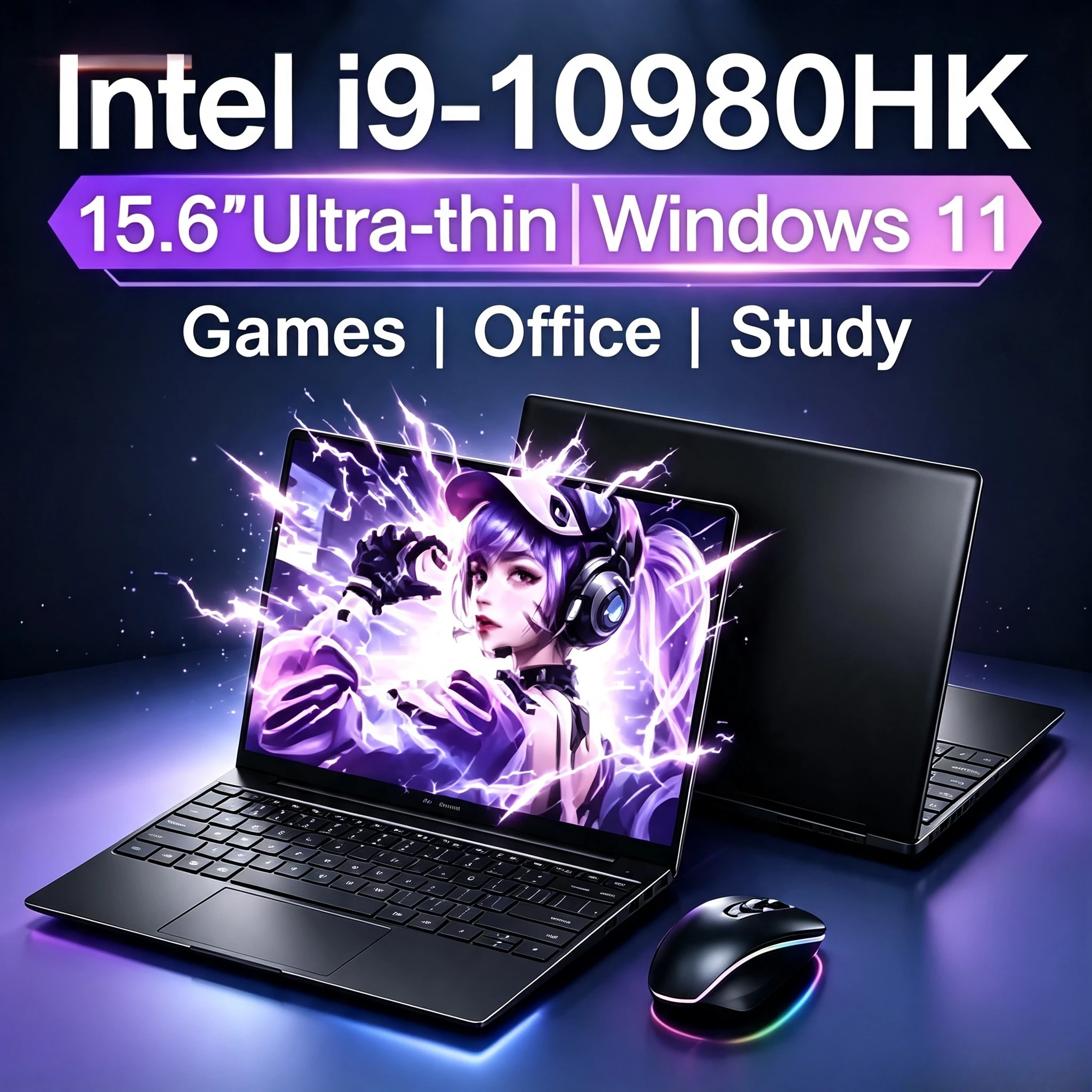 New Ultra Slim Laptop 15.6