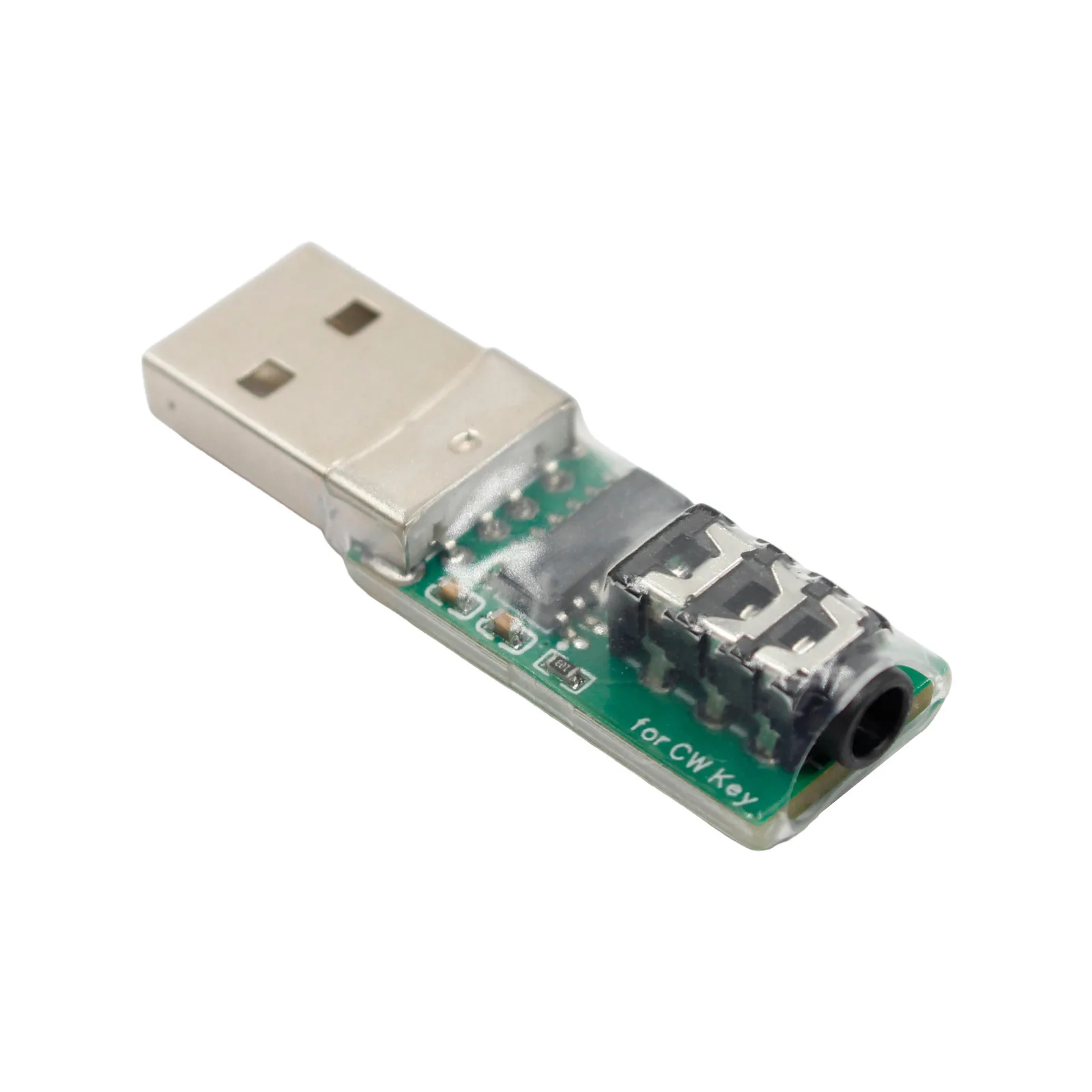 CW key trainer, Morse code trainer Vband key trainer, mobile phone computer connector