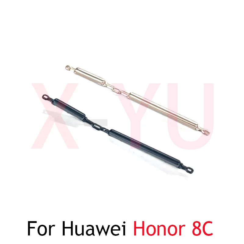 For Huawei Honor 8C Power Button ON OFF Volume Up Down Phone Housing Side Key