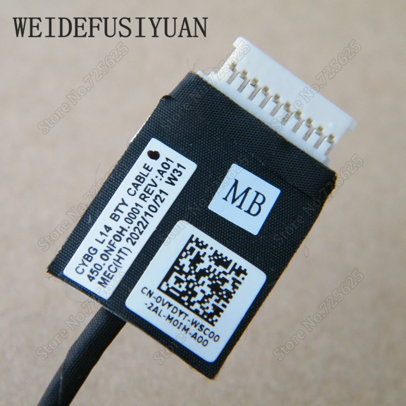 New Laptop Battery Cable For DELL Latitude 3520 3420 E3520 E3420  0VYDYT