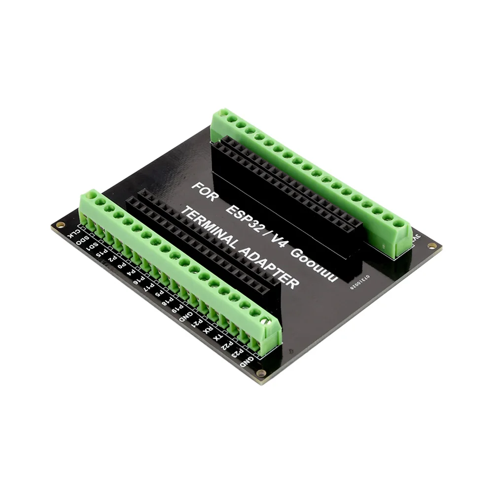 For ESP32 GPIO 1 in 2 Starter Plate Compatible with 38 Pins Terminal Screw Board ESP32 Development Board