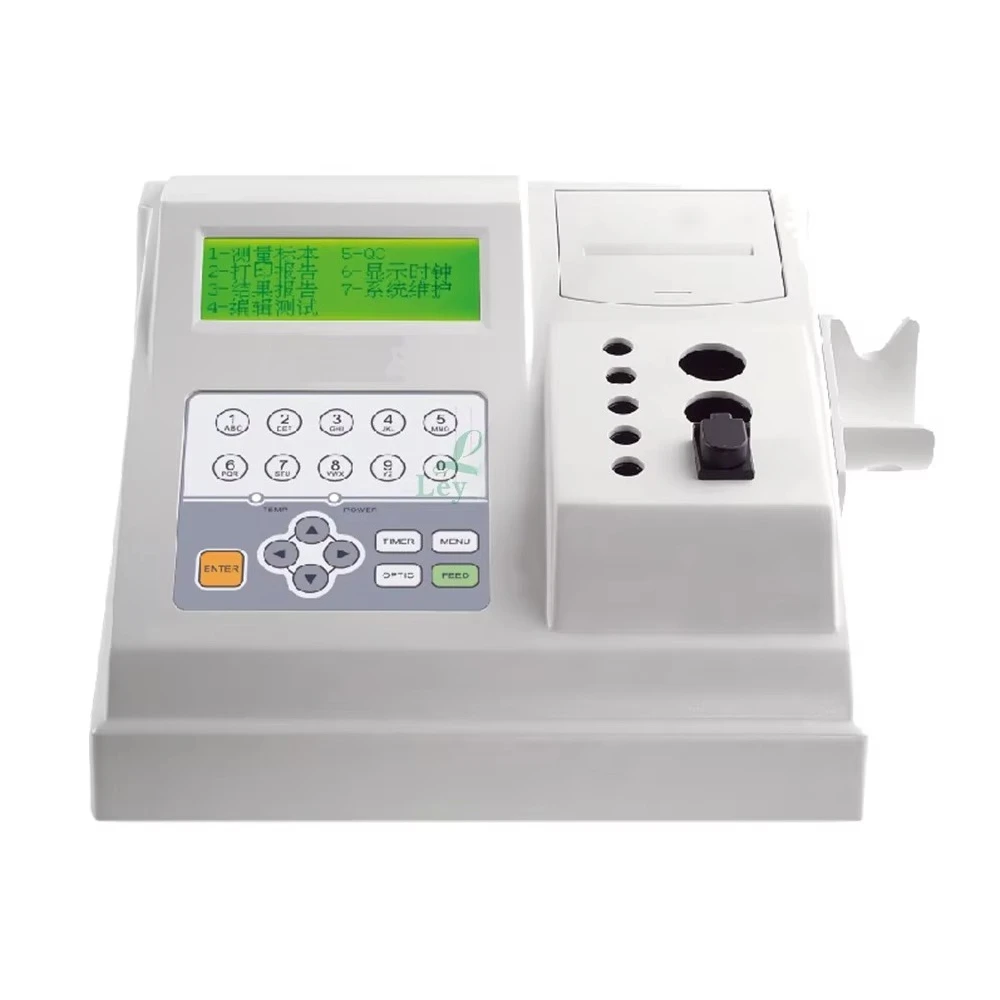 Portable Single‑Channel Automated Coagulometer Analyzer, clinical analytical instrument for  coagulation sample testing