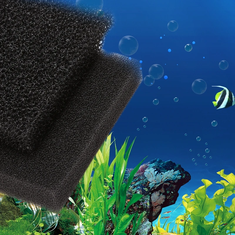 R1WA Pesce per filtro del serbatoio Media biochimico PAD SOSTITUZIONE SPONGE CHE CATTURA PER FATTA
