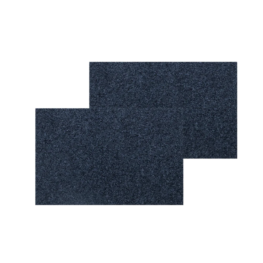 

50X80Cm Wear-Resistant Door Mat Water-Absorbing Non-Slip Home Floor Rug Simple Design Bathroom Door Pad Dark Grey