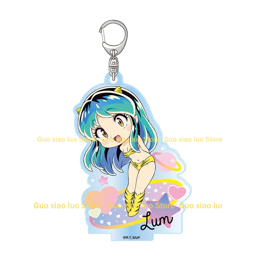 Guo Xiao Luo Anime Store Urusei Yatsura Lum Ten Shutaro Mendo Ataru Moroboshi Shinobu Miyake Sakura Acrylic Stand&Keychain Decor