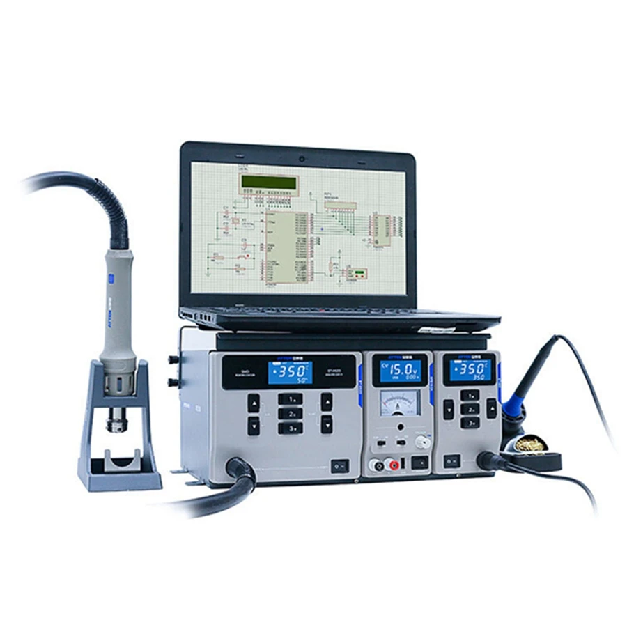 Mobile Phone Repair Welding Equipment MS300 3-in-1 Soldering Machine Digital Display Bga Rework Station