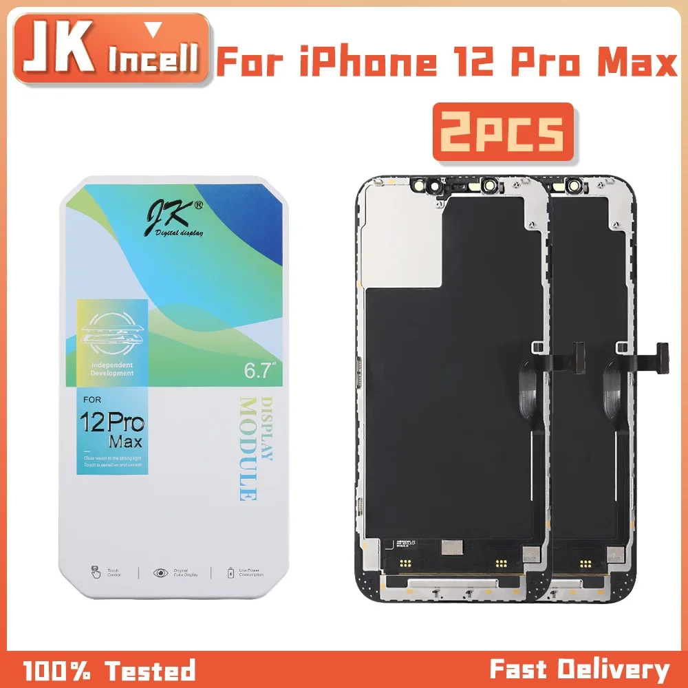 2 Stück JK Incell LCD für iPhone 17 X XR XS MAX 11 12 12 Pro MAX 13 14 LCD-Display für iPhone 13 14 Plus 15 Pro MAX 16 LCD-Bildschirm – Detail 18