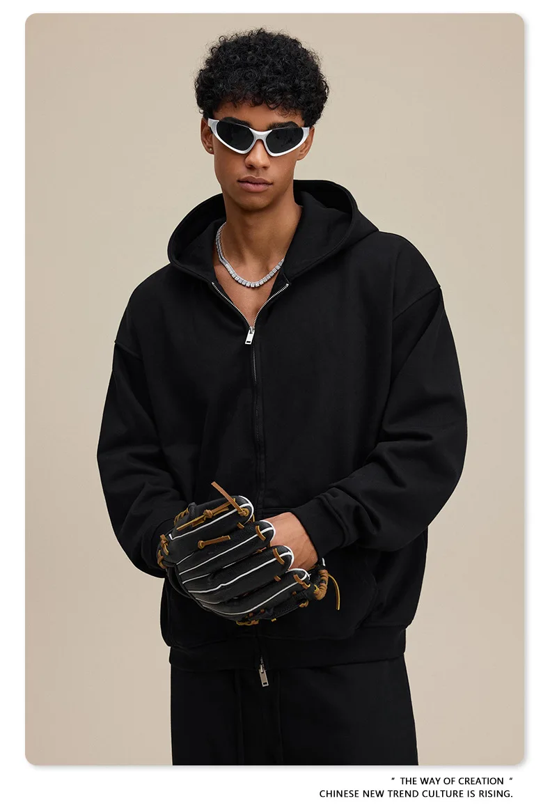 2025 جديد الاتجاه الأمريكي العلامة التجارية الرجال مجموعة الشارع صالح انغلق مقنعين البلوز (بما في ذلك بلوزات وسراويل) مجموعة أزياء الرجال #1