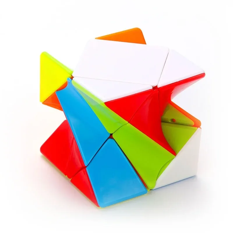 [Picube] FanXin Twisty Skewb Magic Cube 3x3 Torsional Professional Speed Puzzle Twisted Brain Teaser Educational Toys For Kids