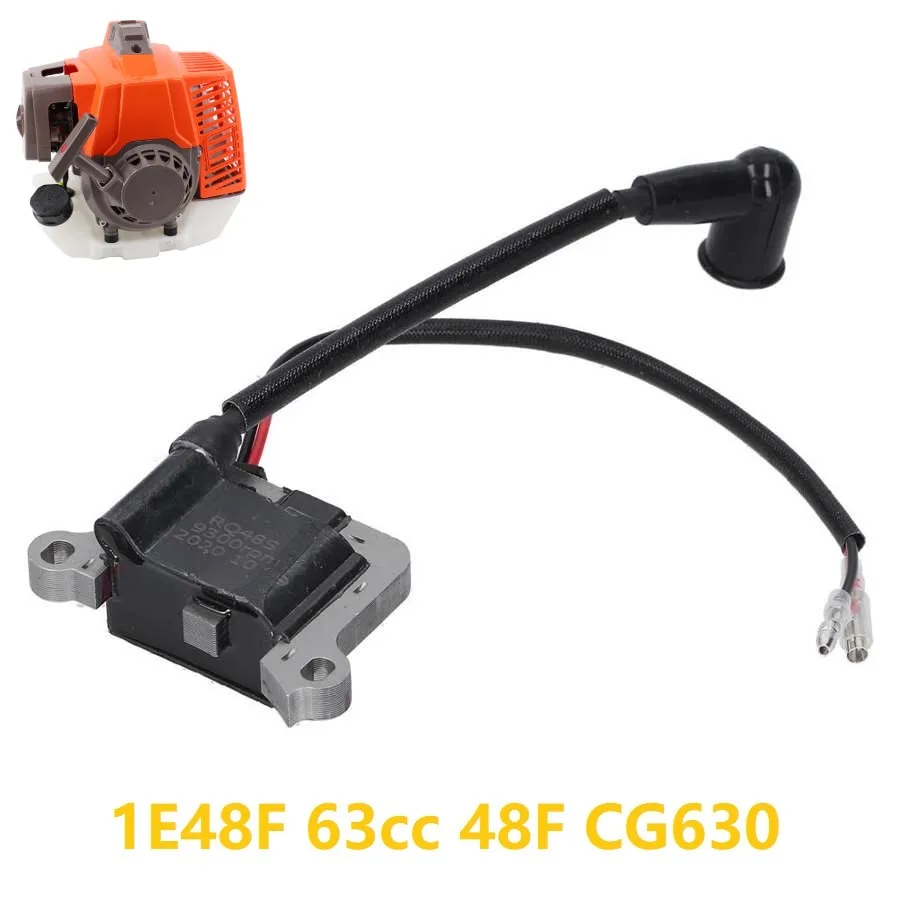 63CC IGNITION COIL CG630 1E48F 48F 2 CYCLE EARTH DRILL AUGER IGNITOR HOLE DIGGER etc. MAGNETOR STATOR MODULE IGNITER