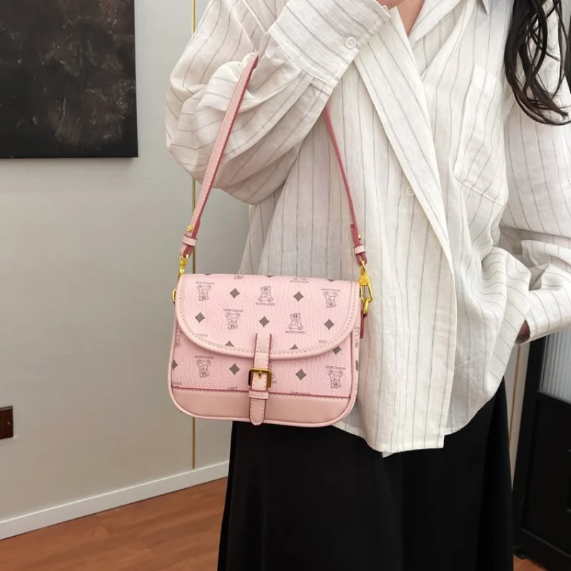 

Элегантная женская сумка-мессенджер - кожаная большая сумка люксового бренда с регулируемым ремешком