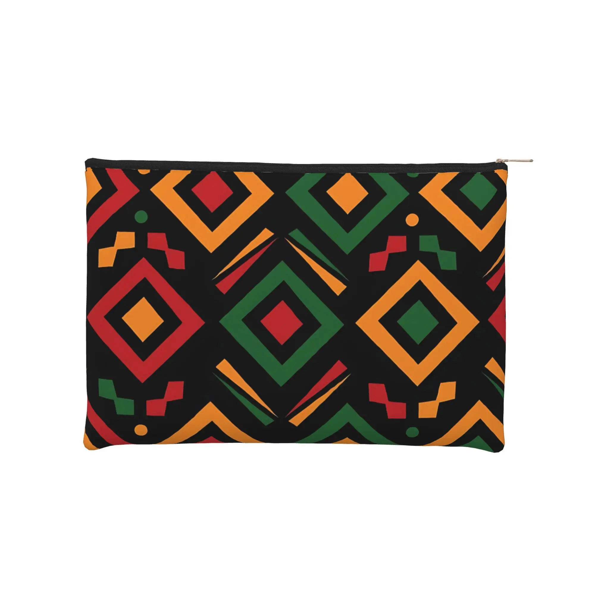 

Стильная косметичка-несессер с молнией в стиле Black History Month: вдохновение на прошлое, будущее и честь чернокожих людей, 1 шт.