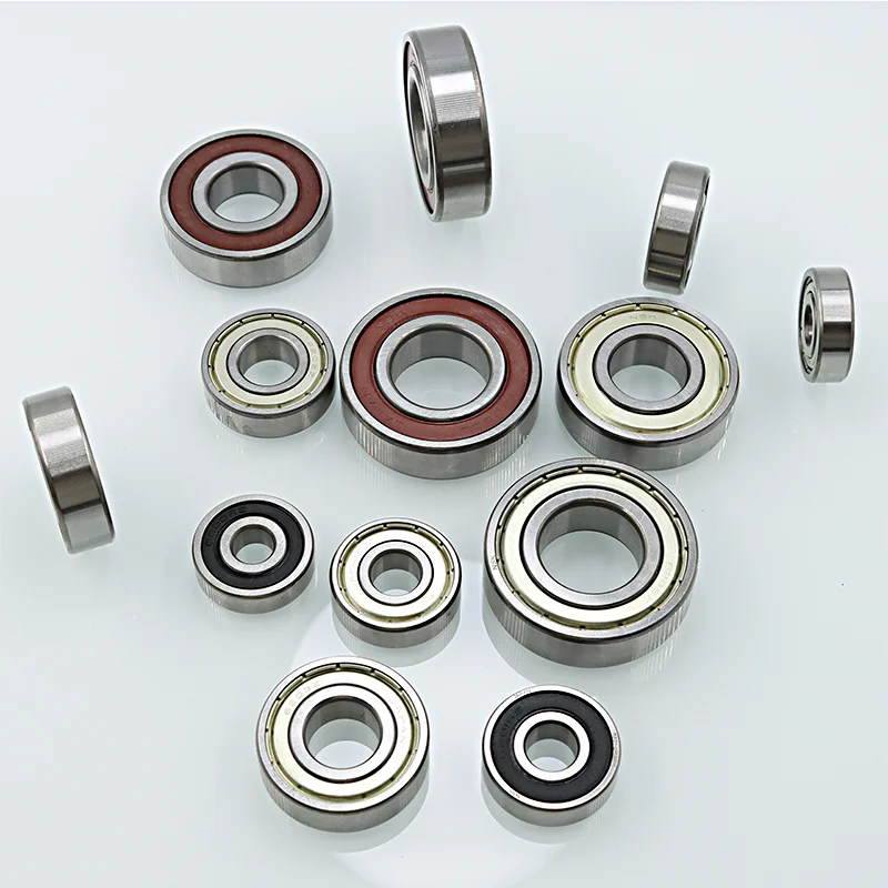 Bearing 6200 6201 6202 6203 6204 6205 6206 6207 ZZ DDU 2RS Skateboard Double Shielded Ball Bearings Motorcycle Electric Vehicle