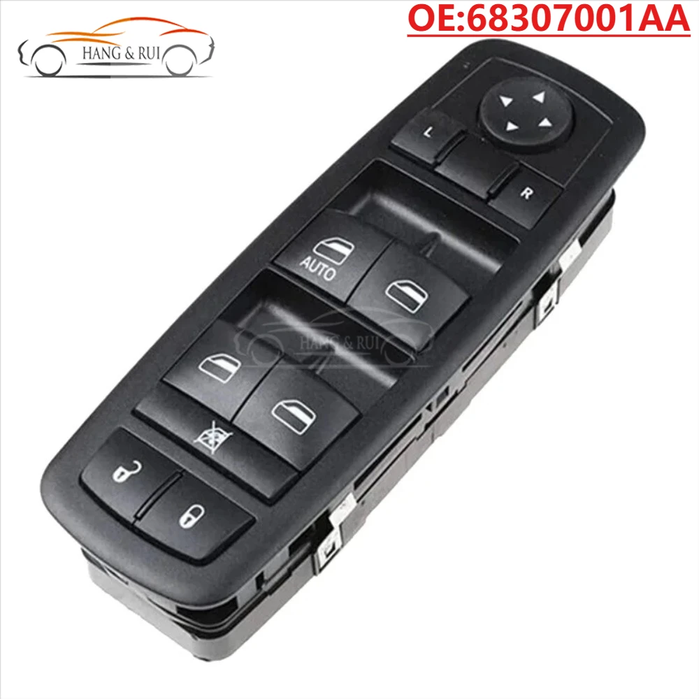 68307001AA 68307001AB 68307001AC Front Left Driver Side Power Window Switch Button For Dodge Journey 2017 2018 2019 view 2