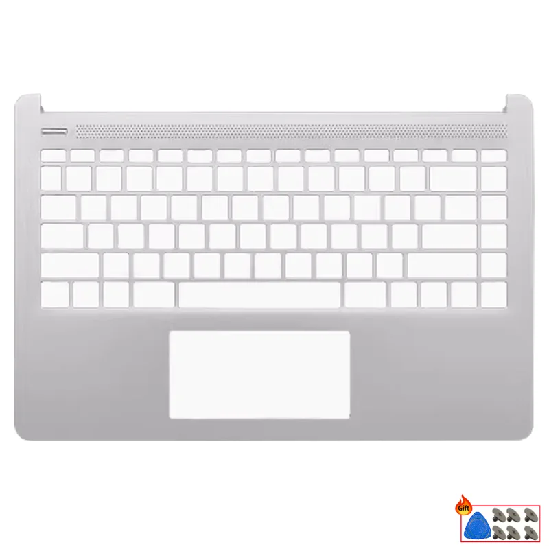 New For 14-DQ 14S-DR 14-DR 14S-FR 14S-FQ TPN-Q242 TPN-Q221 Laptop LCD Back Cover Bottom Case Front Bezel Hinge Palmrest Keyboard view 4