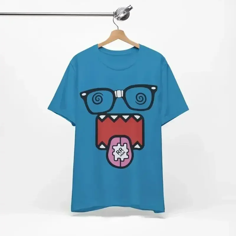 Dizzy Domo Kun T shirt Emo Scene y2k Fashion