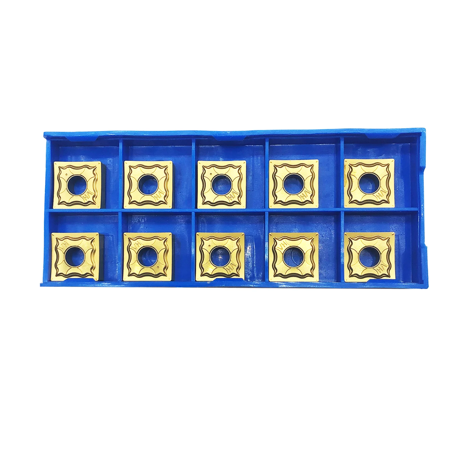 KinRite 10pcs Square Carbide Replacement Inserts SNMG120404 SNMG431 Planing Cutting Tools Slotting Maching Stainless Steel