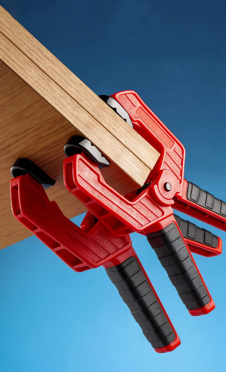Spring Clamps, Heavy Duty Plastic Extra Wide Clamps A Type Woodworking Clip Strong Grip DIY Wood Working Tool for Carpenter