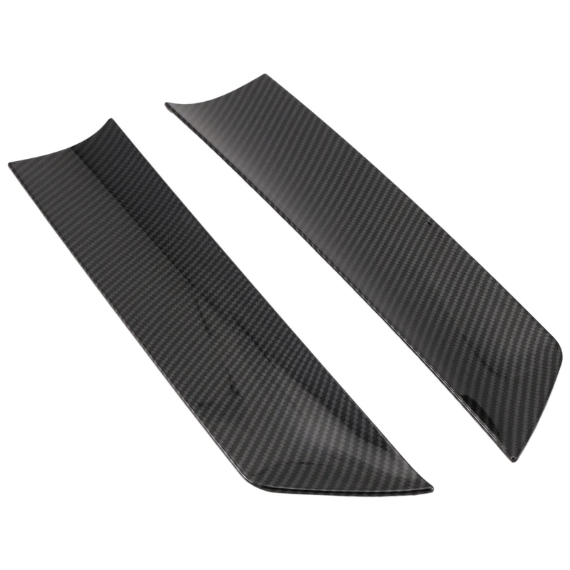 

ABIB -For Honda HRV HR-V Vezel 2021 2022 Exterior ABS Carbon Fiber Rear Door Trunk Strip Tailgate Edge Moulding Trims Cover