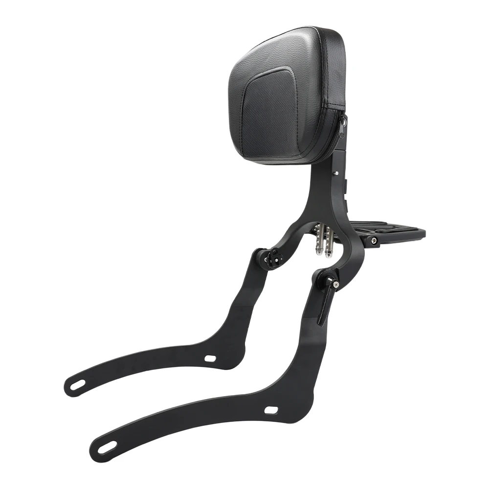 Multi-Purpose Driver Passenger Backrest Rider Sissy Bar With Luggage Rack For Kawasaki Vulcan 900 Classic VN900 VN2000 2004-2025 view 4
