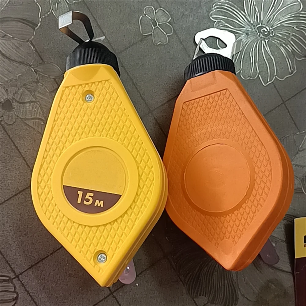 1Pc Plastic Manual Drywall Marking Level Standard Line Reel Chalk Box Decoration Woodworking Tool