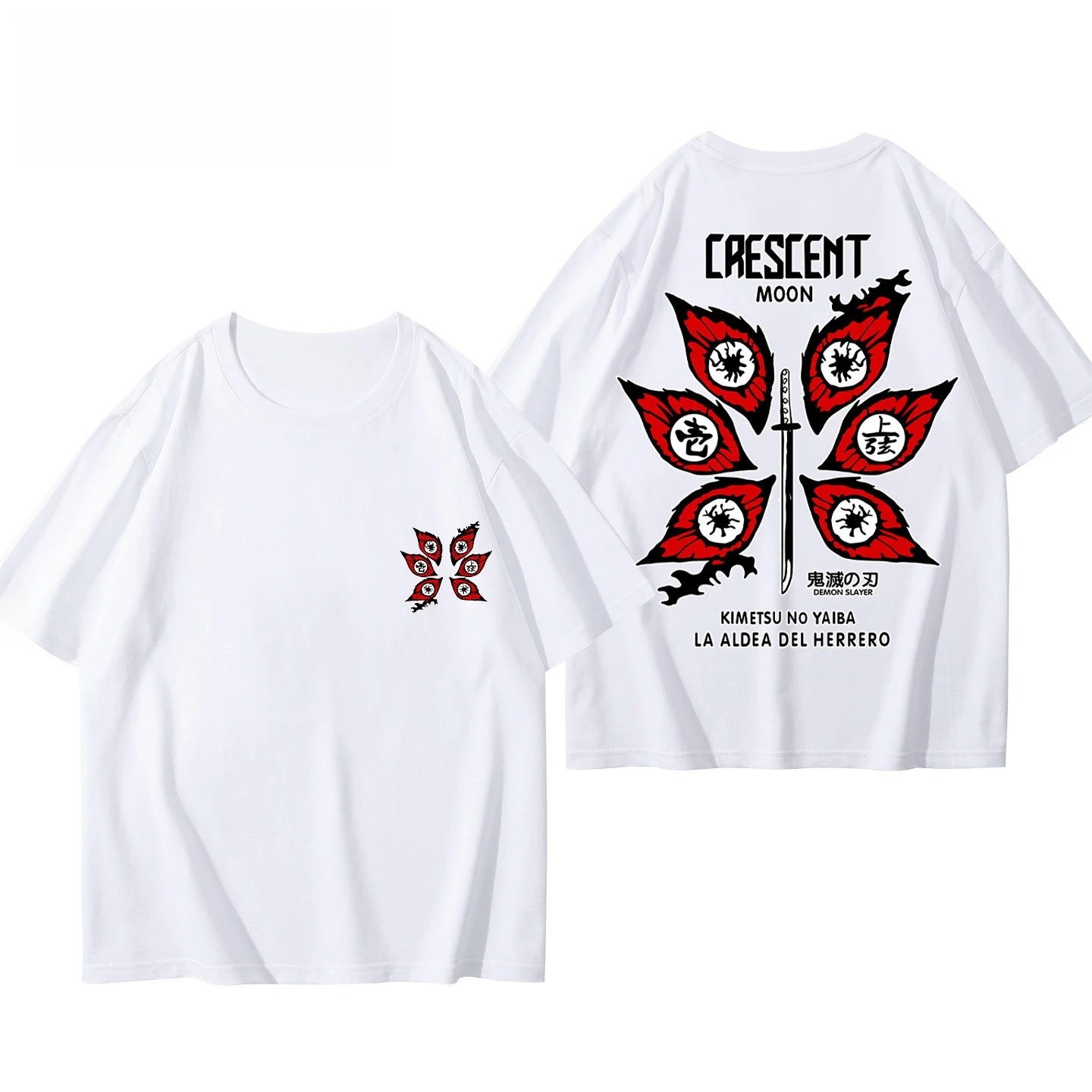 2026 Neues Demon Slayer Anime Print T-Shirt Kurzarm-T-Shirt Herren- und Damen-T-Shirt Sport Fitness Herren-T-Shirt