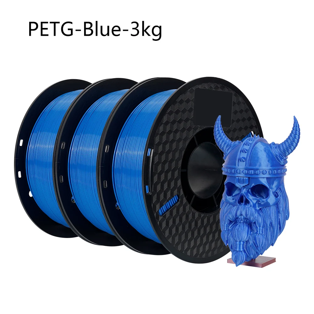 Kingroon 3Kg Drievoudige Kleur Zijde Pla Filament Regenboog Pla Petg Snel 3d Drukmateriaal Tricolor 1.75Mm Voor Bambu Lab Printers