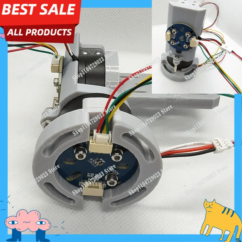 Factory direct high-quality 2-axis electric gimbal module bracket DC brushless motor FOC silent and lightweight 12V closed-loop