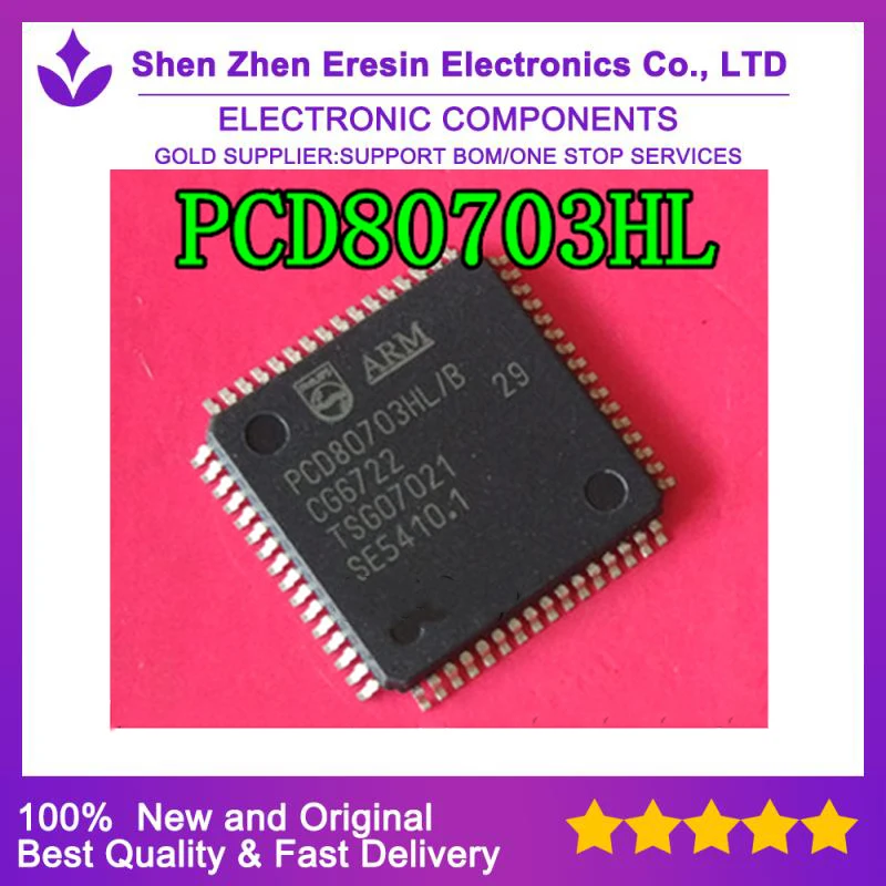 

Free shipping 10PCS/LOT PCD80703HL/B TQFP64 New and original