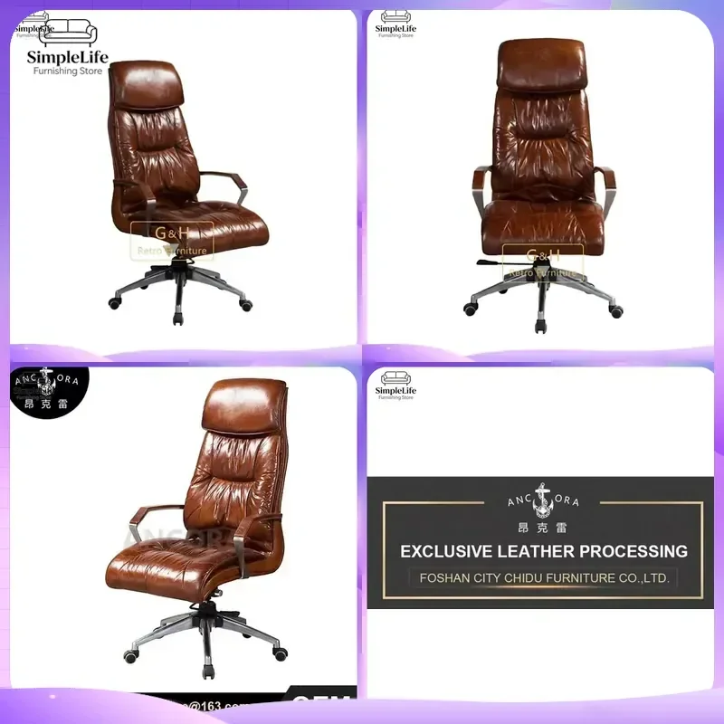 Ergonomic Office Chair High Back Executive Computer Desk Chair Modern Home Office Furniture Adjustable Lumbar Support Mesh