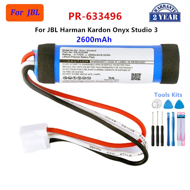 ICR22650 LI11B001F PR-633496 IAA007NA Battery For Harman/Kardon Onyx Studio 4 Studio 5 6 7 Studio 2 3 Speaker Battery image 4