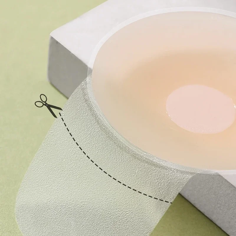 Yeniden kullanılabilir Kadın Meme Yaprakları Kaldırma Meme Kapağı Görünmez Petal Yapışkanlı Straplez Backless Sutyen Silikon Meme Çıkartmalar